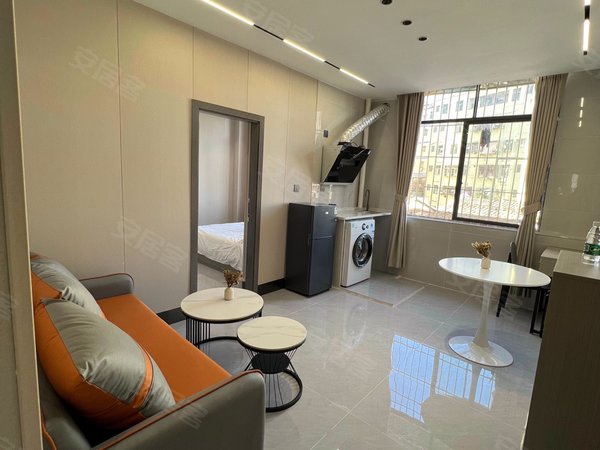 坪地坪洲百货丁山河畔 全新精装一房一厅大单间招租出租房源真实图片