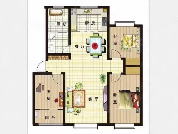 金华永康永康市区云锦府金万达 西蓬头 独立客厅 包物业带车位 干湿分离出租房源真实图片