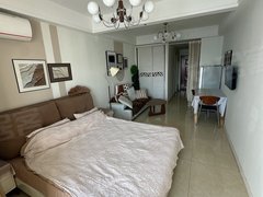 苏州张家港杨舍吾悦广场公寓一室一厅 民用水电 押一付一可短租 好停车出租房源真实图片