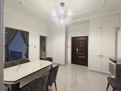 鄂尔多斯康巴什中心公园近中医院 鹿铭大厦 家具家电齐全 精装修 拎包入住出租房源真实图片