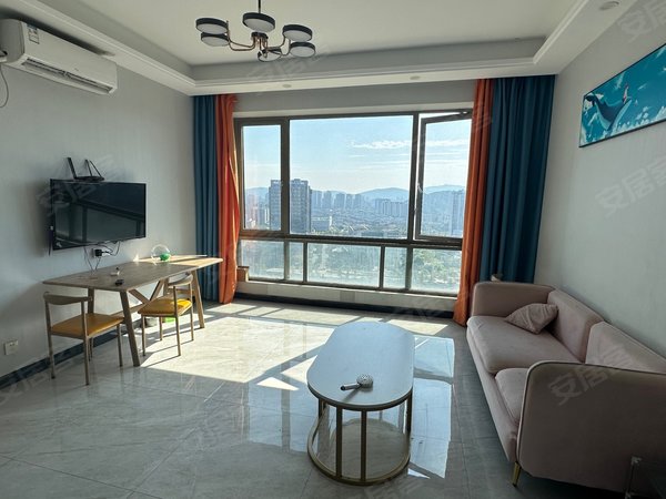 温岭温岭市区锦江中心柏悦御府城西 银泰对面 伯悦御府 大客厅大两室