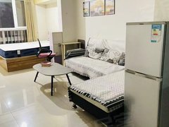 榆林榆阳榆星广场火车站电梯房一室一厨一卫精装带家具家电拎包入住包含暖气物业费出租房源真实图片