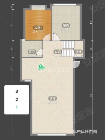 水木青华6室2厅3卫283㎡南北260万