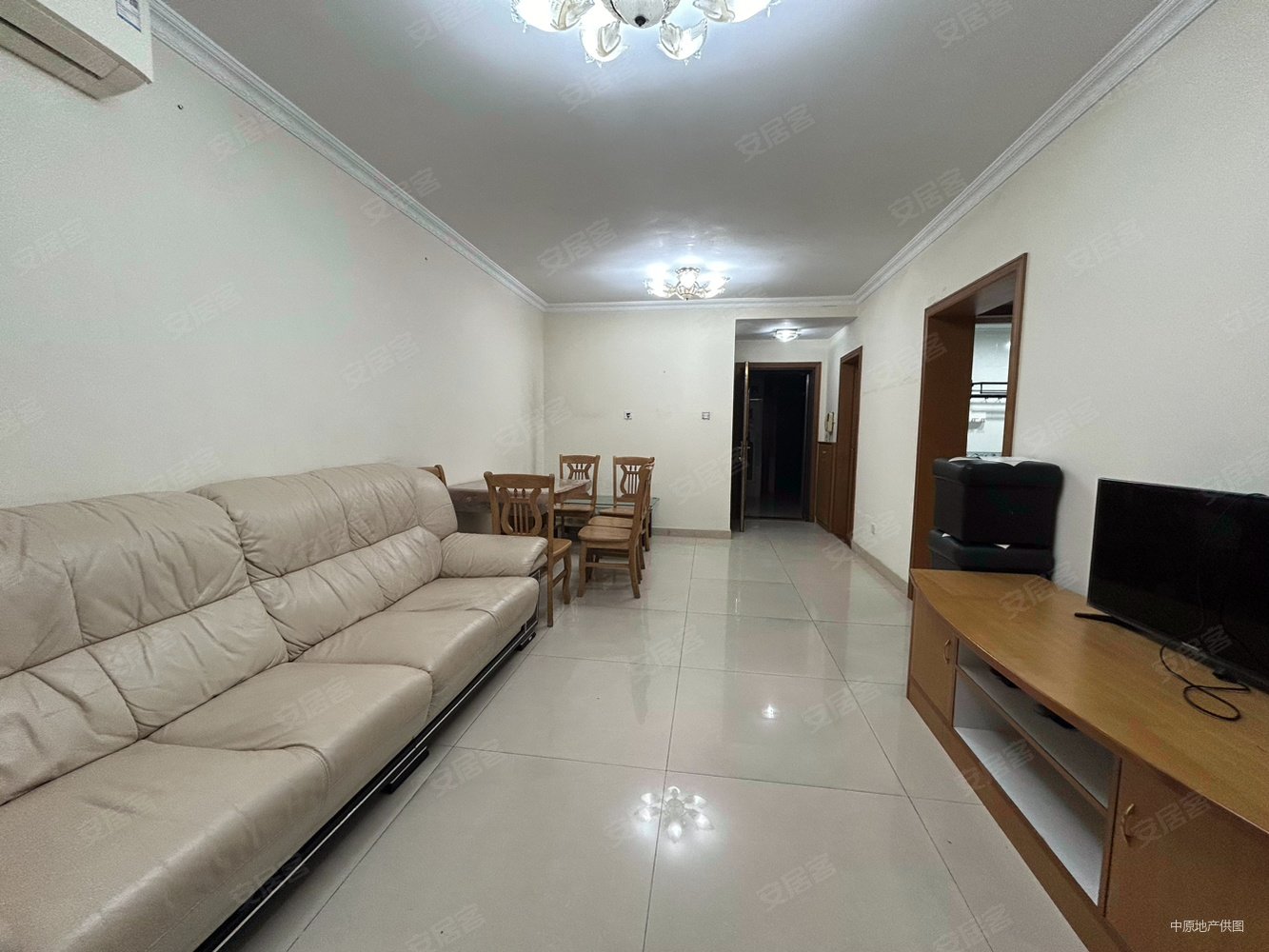 (精装修两房,双阳台)红本满5年  瀚海翠庭