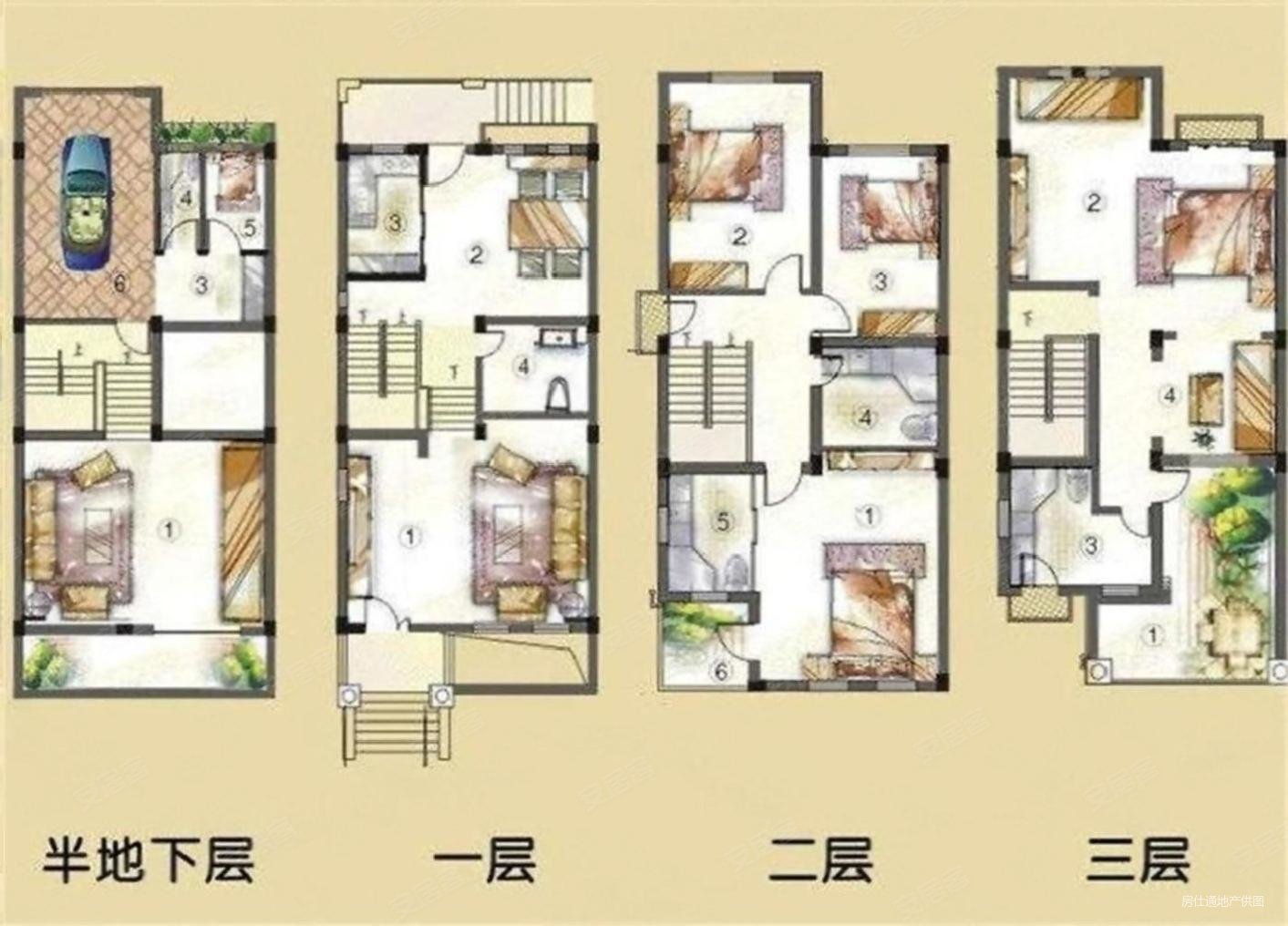 桥头石竹山水园别墅笋盘满五红本在手随时看房带大花园