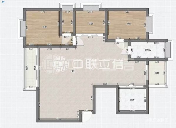 国湄领涵4室2厅2卫141㎡南北130万