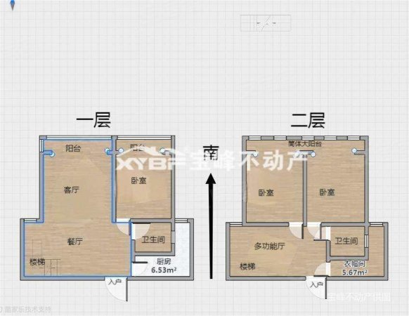 中乐百花公馆B区3室3厅2卫183㎡南135万