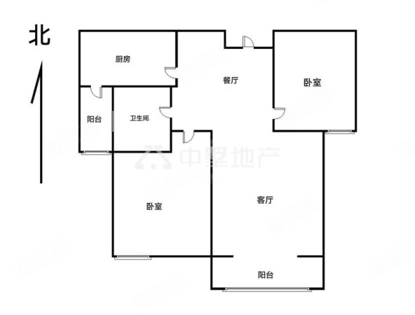 雎鸠悦园2室2厅1卫81.75㎡南北55万