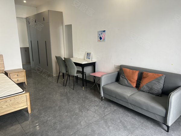 金华兰溪溪西时代铭座时代铭座精装公寓带阳台1250元月（边套户型）出租房源真实图片