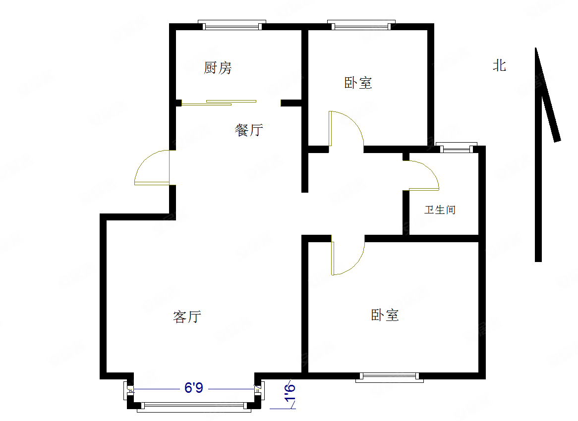 莱西蔚蓝水岸户型图图片