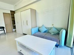 南京建邺奥体庐山路金融城奥体中心河西CBD中泰国际奥体东地铁口精装单室出租房源真实图片