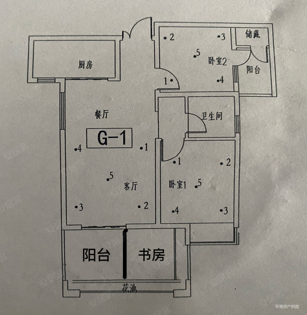 绵阳中玮海润城户型图图片