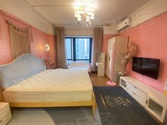 东莞东城世博广场万达酒店式公寓出租 粉色系是小姐姐的 不容错过 随时看房出租房源真实图片