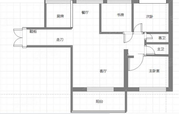 东景豪廷3室2厅1卫117㎡南43万