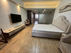 汕尾汕尾城区马宫保利金町湾望海电梯房，一房带家具，停车方便，随时可以看房出租房源真实图片