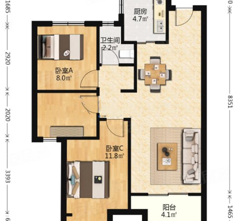 郑州二七二七周边康桥康城九号院嵩山南路 康桥康城九号院 精装修