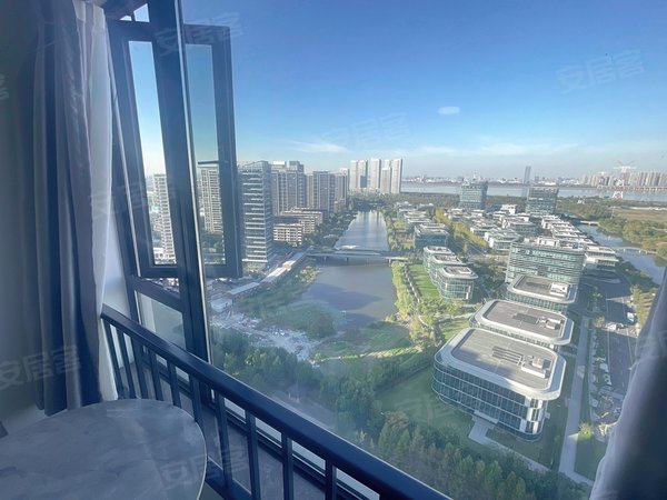 杭州萧山新街湖悦江南院(商住楼)知行路d铁独立厨卫精装公寓可月付0