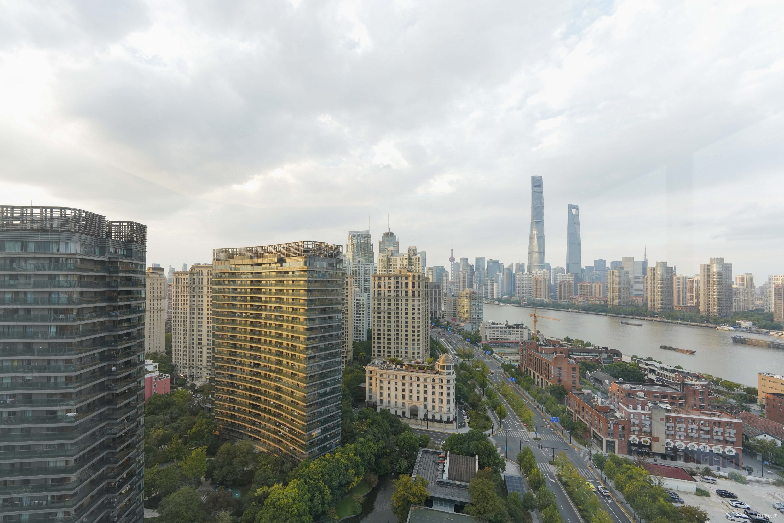 黄浦湾7号楼央座 270度环幕视野 俯瞰浦江两岸 收藏级大宅,绿城黄浦湾