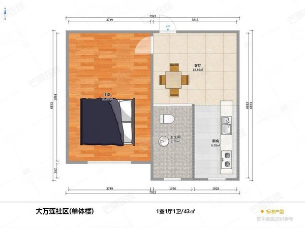 【多图】大万莲社区(先农坛路17巷西),五爱市场租房,急租 大万莲 单间