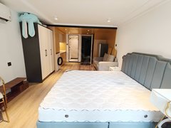 杭州拱墅桥西拱墅万达 中城汇 万融城 标准一室一厅 地铁口 带落地大飘窗出租房源真实图片