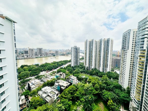 广州白云金沙洲中粮万科金域蓝湾金域蓝湾 东南向望江四房 中式风格