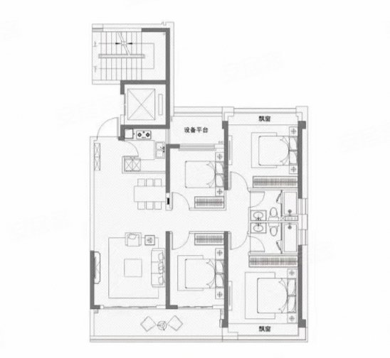 银都花园(瑞安)4室2厅2卫129.32㎡南262万