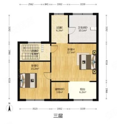 禹洲御湖郡(别墅)8室5厅3卫360㎡南北310万