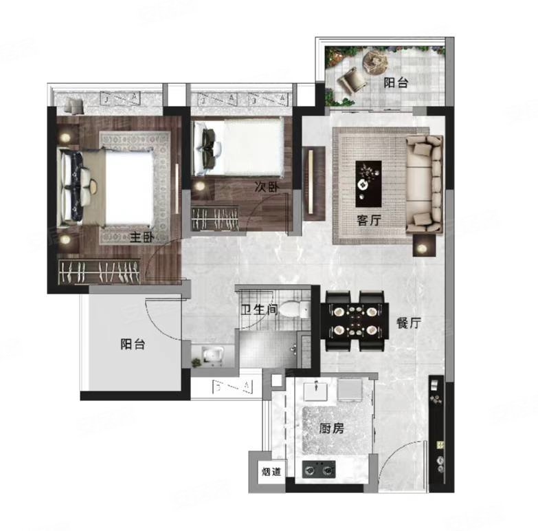 御溪世家 三房两厅一卫,御溪世家二手房,175万,3