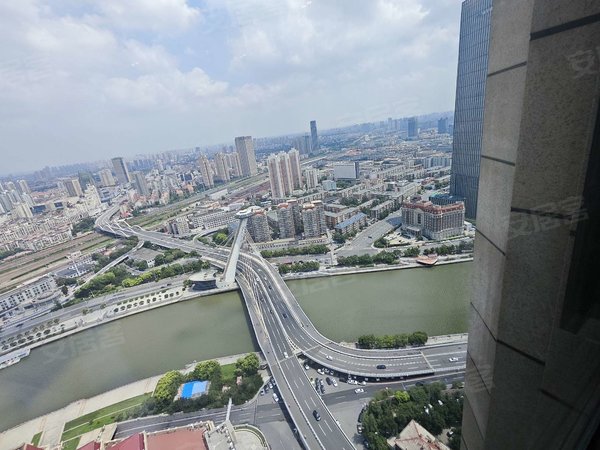 天津和平小白楼招商津湾天玺新上三室豪宅!拎包入住!业主诚意出租!