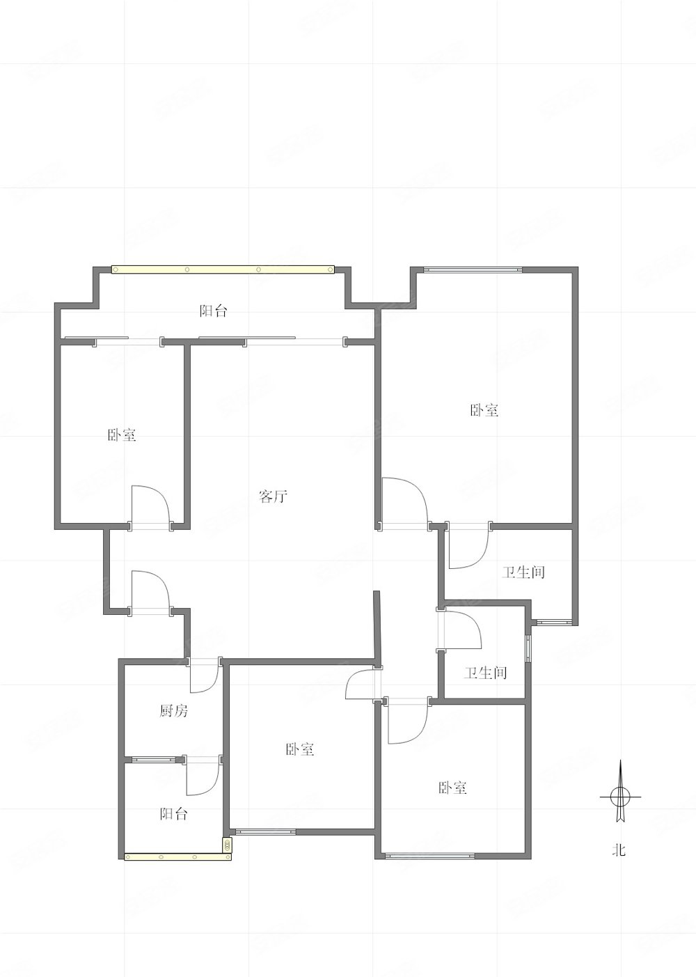 中央公园一环地铁9号线旁一梯两户南北通透