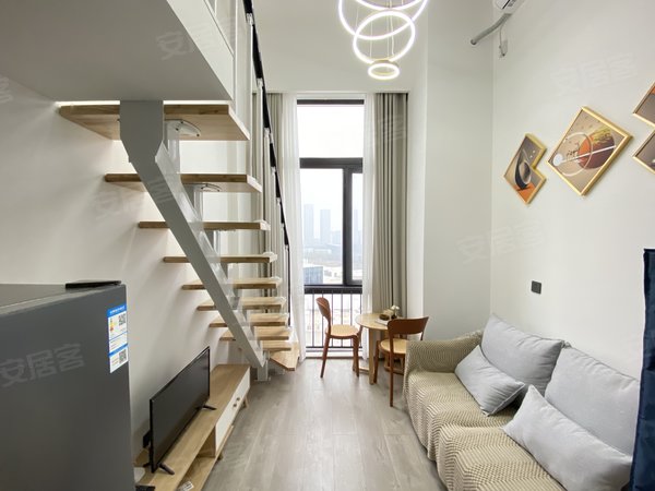 成都双流华府万科天府梦想城(商住楼)怡心湖 精装loft 5号线 南湖立交