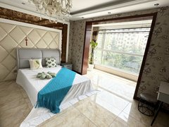 青岛李沧李村公园乐客公寓,大阳台,可月付,乐客城,李村地铁,信联天地,出租房源真实图片