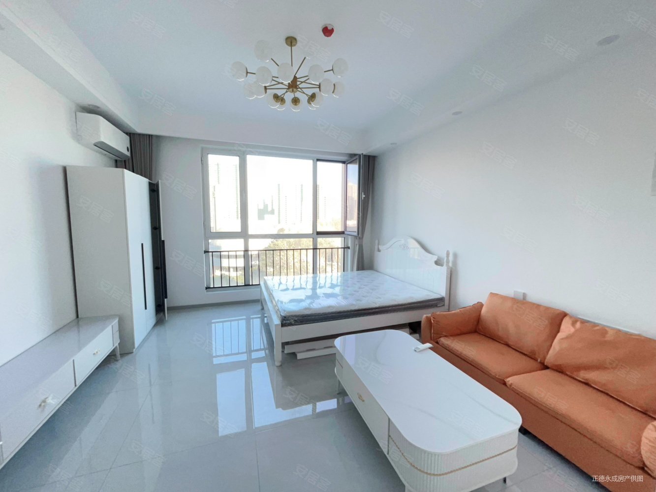 燕郊岩峰云裳1室2厅1卫40㎡北28万