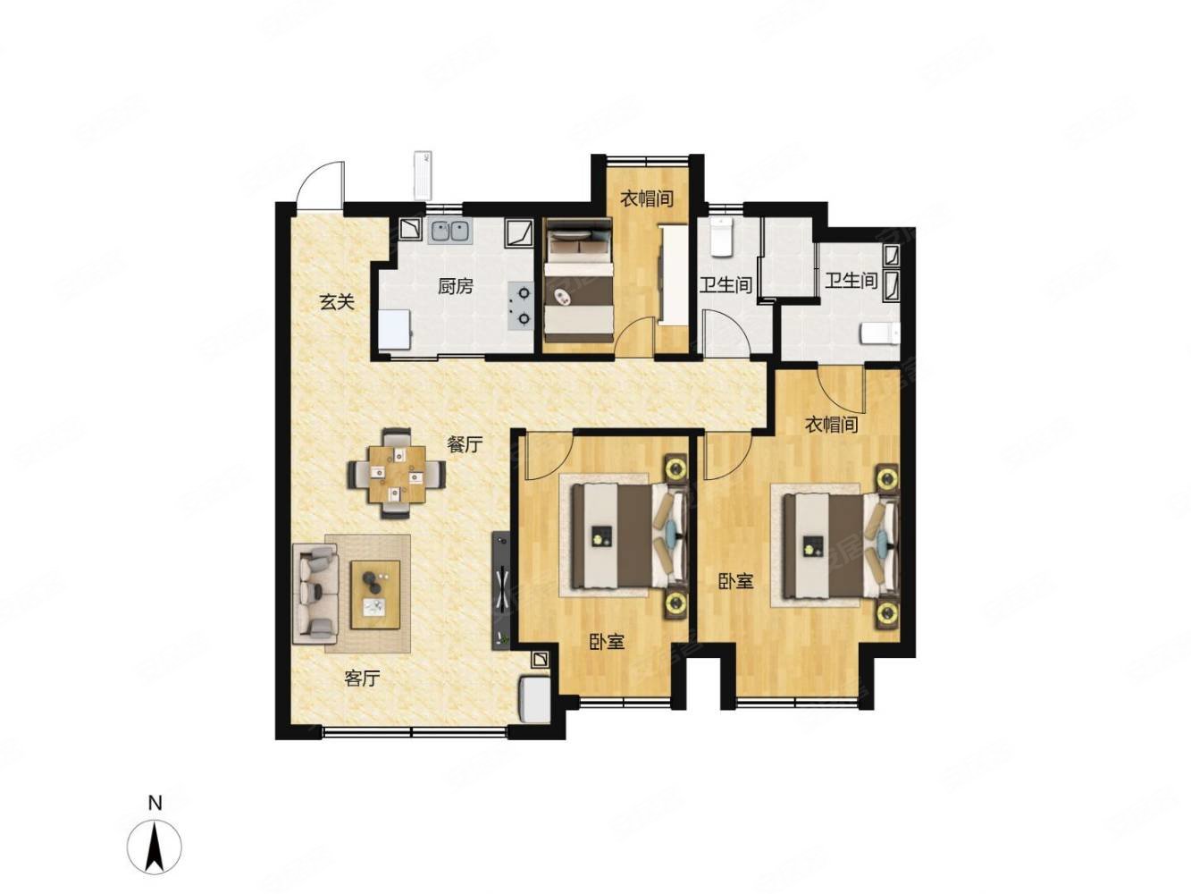 万悦花园精装三房房东自住满两年送车位房东急售大谈