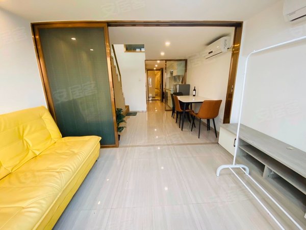 广钢新城租房,(本人实拍)中海花湾壹号 网红公寓 复式两房拎包入住 近