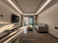 武汉洪山白沙洲洪山万科广场精装三房 带地暖 家具家电齐全 拎包入住出租房源真实图片