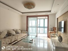 射阳射阳城南太阳城租都市华城3楼二室二厅100平中等半年付物业费自理1200出租房源真实图片