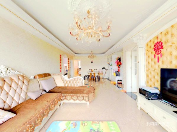 15业主急售国金华府三室精装运动公园地铁4号线