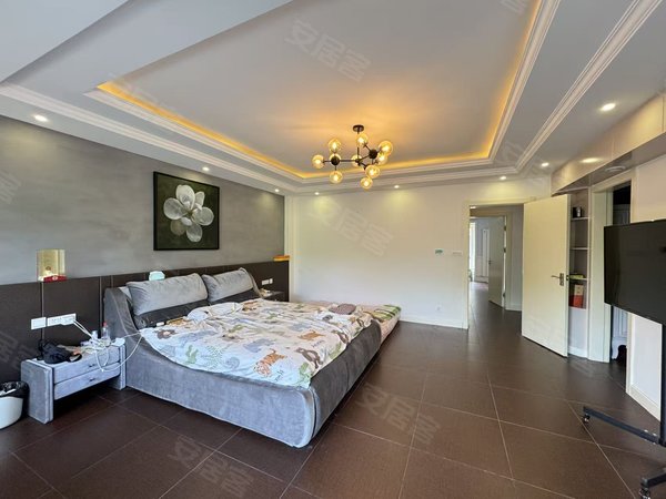 包头稀土高新区滨河大厦水岸花都水岸花都 300平精装叠拼别墅 带车库 带80平小院 拎包住出租房源真实图片