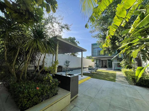 三亚海棠海棠湾镇晋园三亚海棠湾艾迪逊酒店晋园双拼别墅前后花园带