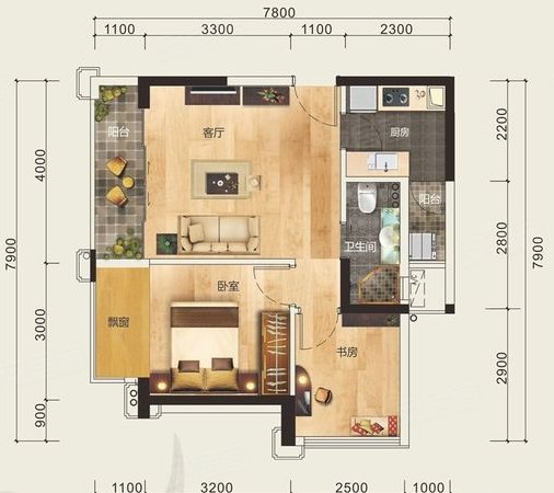 【多图】美泉1612,凤岭北租房,美泉1612,精装两房 楼层好,配套齐全