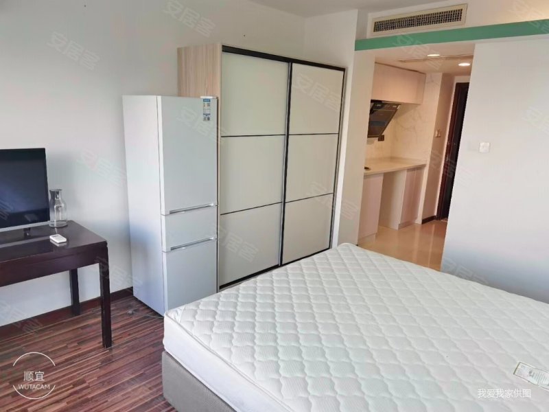 万源晶典公寓精装可拎包入住高楼层采光充足近医院