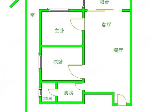 【多图】怡港花园,大沙地租房,怡港花园 电梯2房 新装修2个月 家私