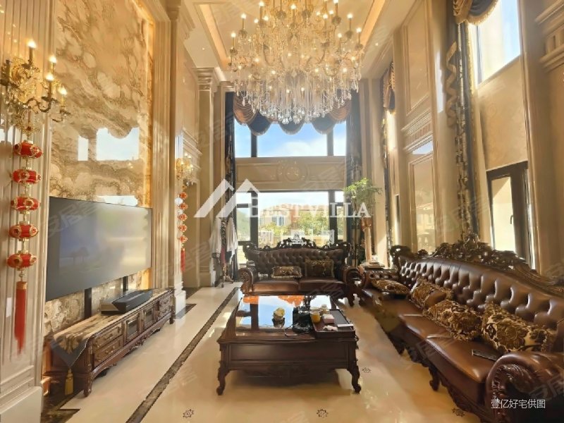 石湾山庄( 太师椅中心)挑空客厅 30平全山景平台