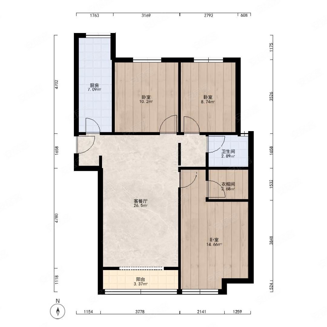 正商明钻没有更便宜精装127平142万