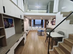 杭州富阳银湖银湖科技园对面，loft豪华精装修，拎包入住，随时看房出租房源真实图片