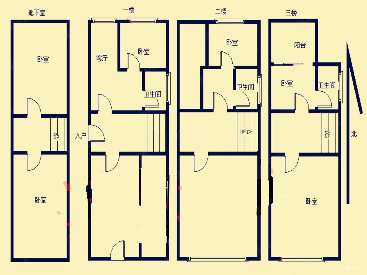 保利红珊瑚(别墅)5室2厅4卫280.08㎡西南1200万