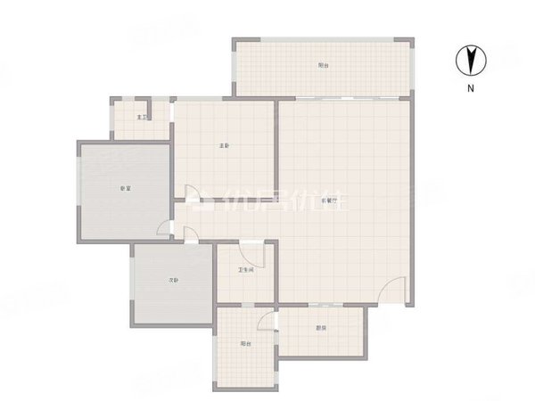 5号地铁口 融创茂旁 奥园园著 新装修 拎包入住,兴宁租房-南宁58安居