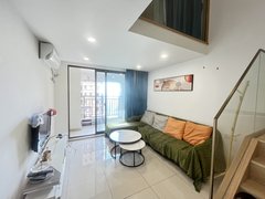 平湖乍浦镇乍浦富丽广场复试公寓朝南带阳台，精装修家具家电齐全民用水电！！出租房源真实图片