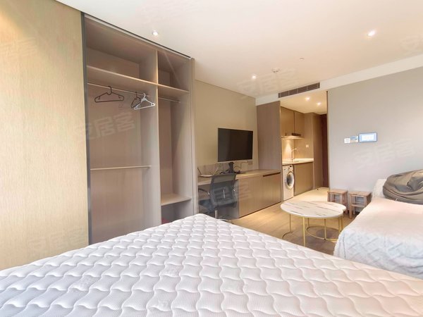 天街信雅达浙二双城国际江锦国际附近杭州印一室一厅酒店式公寓,滨江